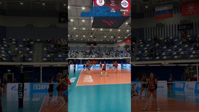 15:3 В 5 ПАРТИИ В ТУЛЕ «ТУЛИЦА» 3:2 «СПАРТА» #shorts #лицаволейбола #волейбол #volleyball #sport #tv