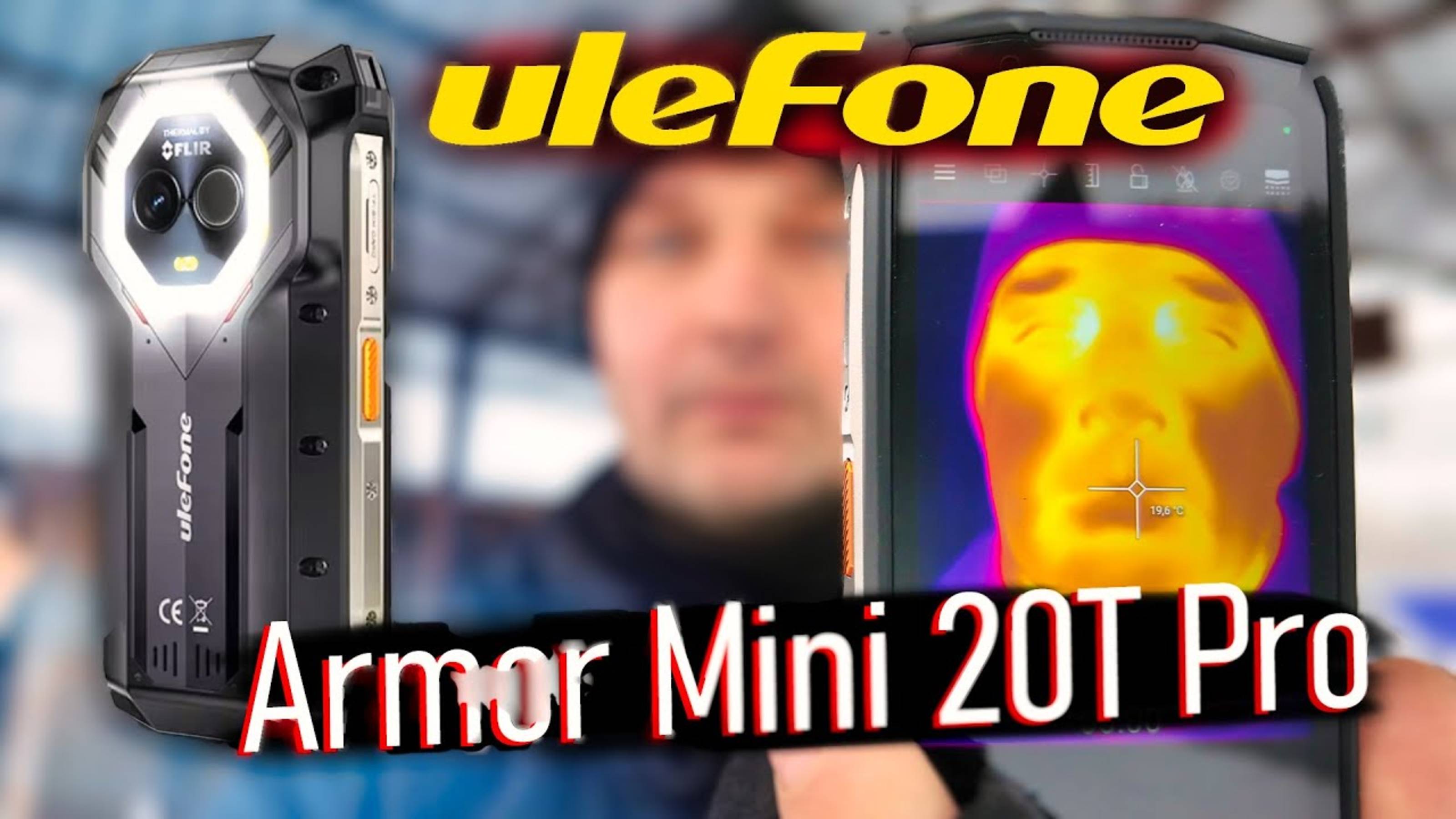 САМЫЙ ТЕХНОЛОГИЧНЫЙ СМАРТФОН ЭТОГО ГОДА! Ulefone Armor Mini 20T Pr Тепловизор, 5G!