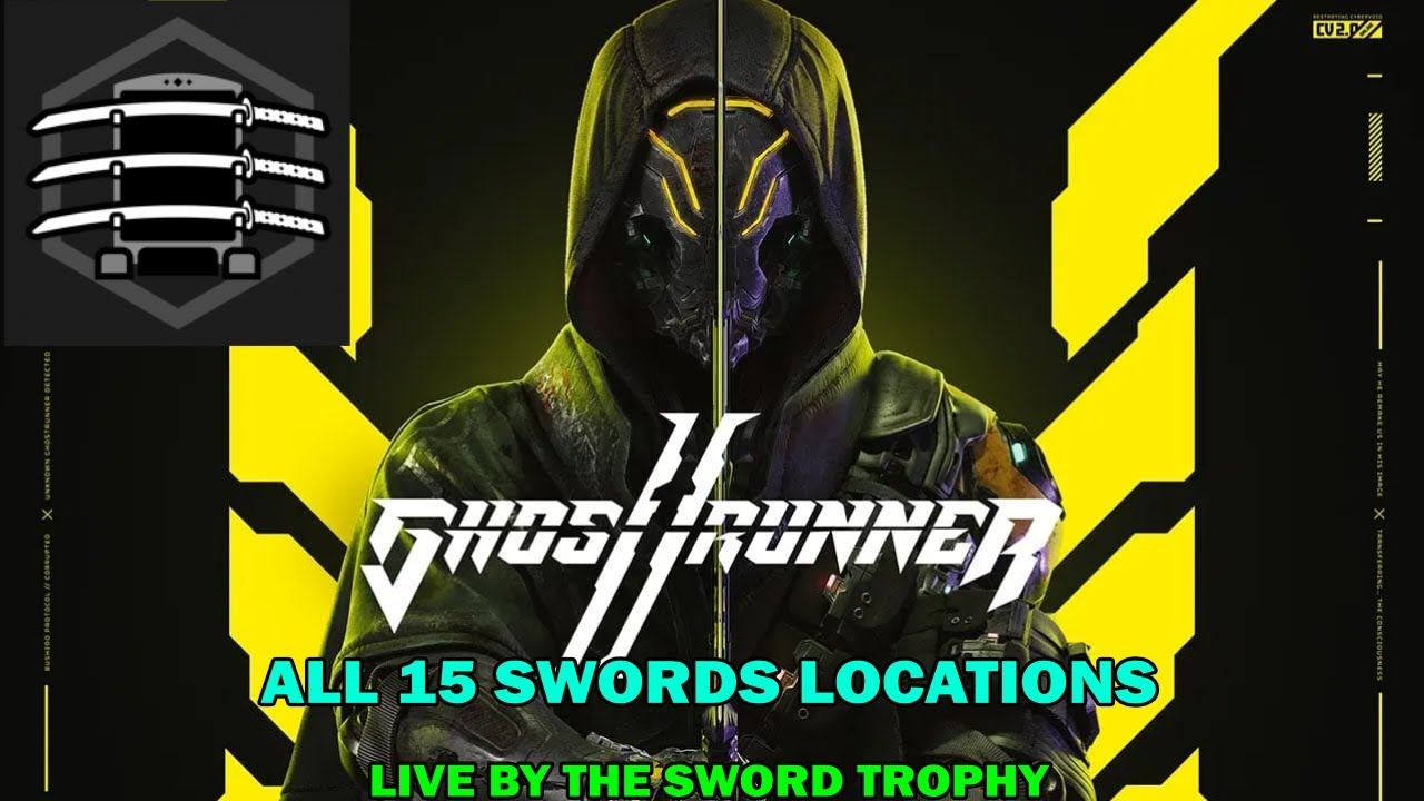 Ghostrunner 2 walkthrough - All 15 swords locations - Live by the sword trophy смотреть онлайн