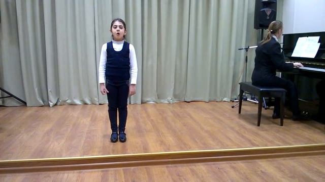 В. Моцарт. Тоска по весне. Поёт Алина Дарбинян 7 лет смотреть онлайн