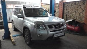 Замена троса ручного тормоза на Ниссан Х трейл 2014 года Nissan X TRAIL