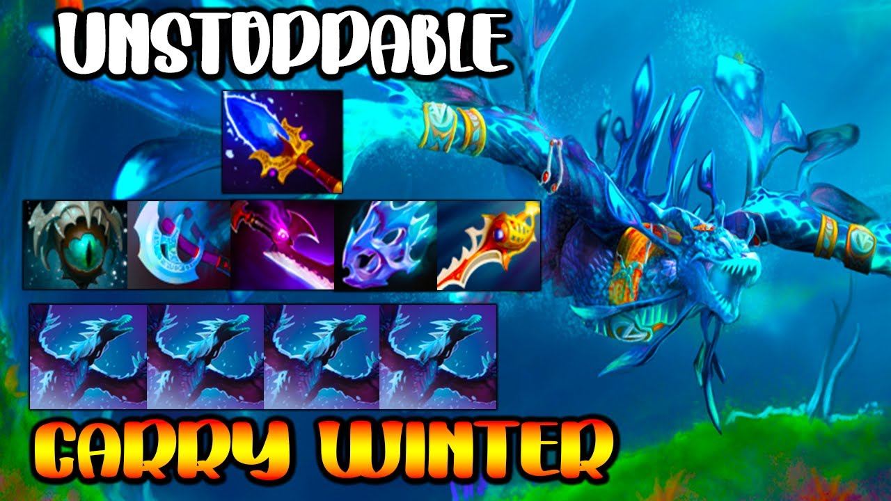 UNSTOPPABLE CARRY BUILD [ Winter Wyvern ] INTENSE TEAM FIGHT - DOTA 2 GAMEPLAY смотреть онлайн
