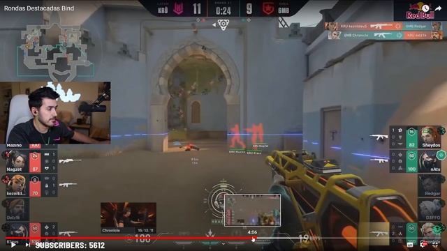 LA RONDA QUE LE COSTÓ LA FINAL DEL MUNDIAL A KRÜ EN VALORANT смотреть онлайн