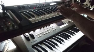 И.С.Бах - "Воздух"- Korg X50 - версия 2 я "космическая".