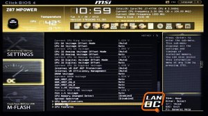 MSI Z87 M Power Click BIOS 4 Walkthrough