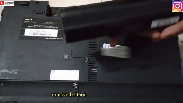 How To Remove Hard Disk From Hcl Me L55 Laptop || Hcl Me L55 Laptop Se Hard Disk Kaise Nikale ?