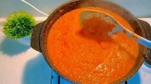 Томатный соус с болгарским перцем на зиму.