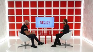 Интервью на 8 канале. Артур Лукава, Владислав Дёмин.