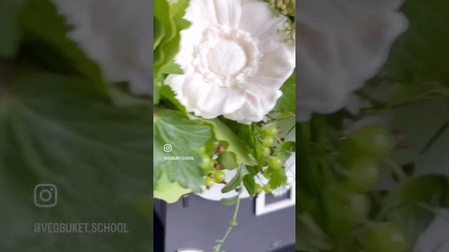 Цветы из нуги. Школа для фудфлористов «Вегбукет»