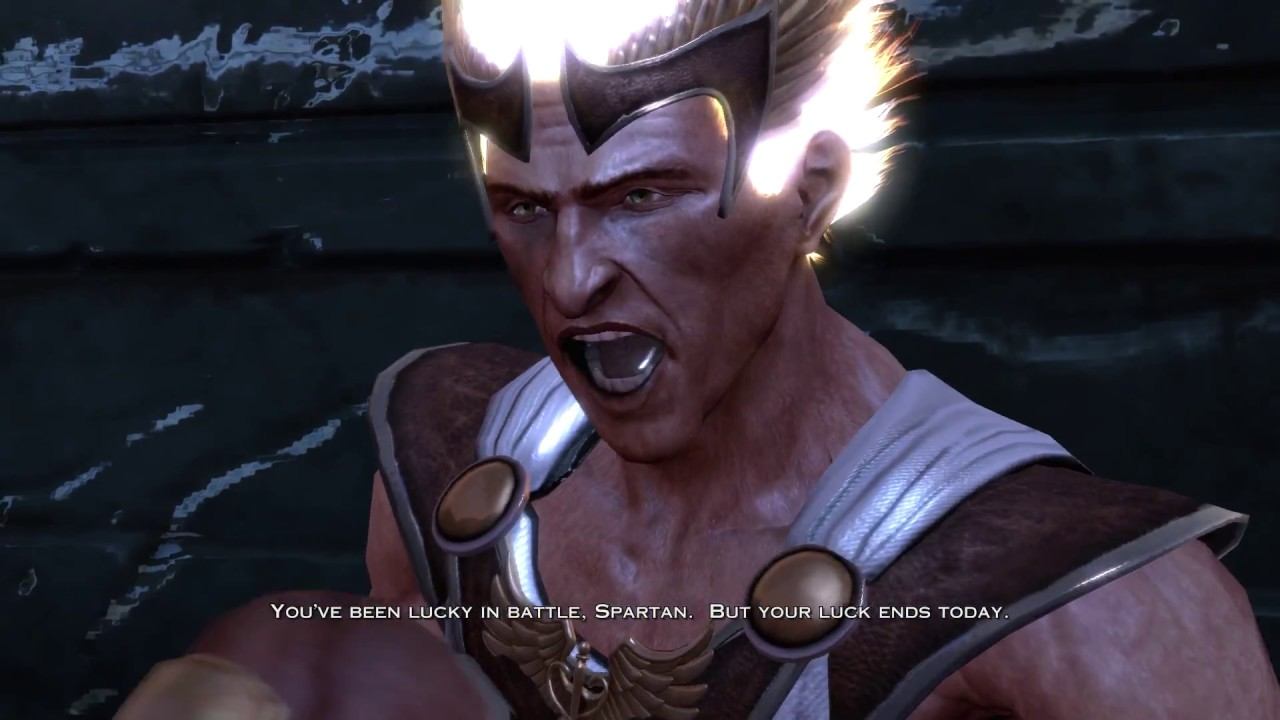 God of War 3 PS4 - Hermes Boss vs Kratos смотреть онлайн
