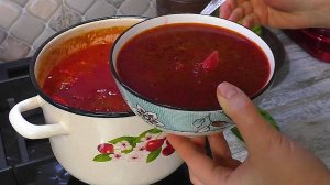 Без рассола и уксуса! Самый красный БОРЩ / свекольник, не полиняет никогда!