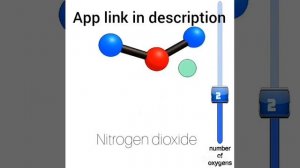 Nitrogen Dioxide | 3D structure | inorganic chemistry | Nitrogen Oxides | ball and stick