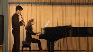 Daniel Auber. Gigue. Clarinet. Roman Liashko. Д. Обер. Жига. Кларнет. Роман Ляшко.