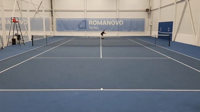 01.12.2024. Молодая гвардия. Романово. И.Степанов - Д.Чумичкин 2-0 (6-4; 6-1). Большой теннис Липецк