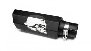 Насадка на глушитель ЧЕРЕП длинная