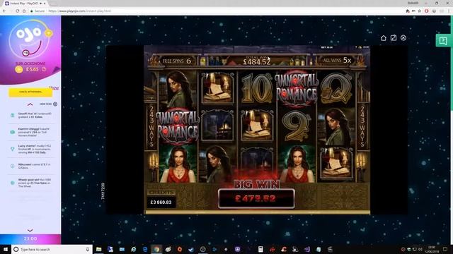 Immortal Romance bonus with Amber смотреть онлайн