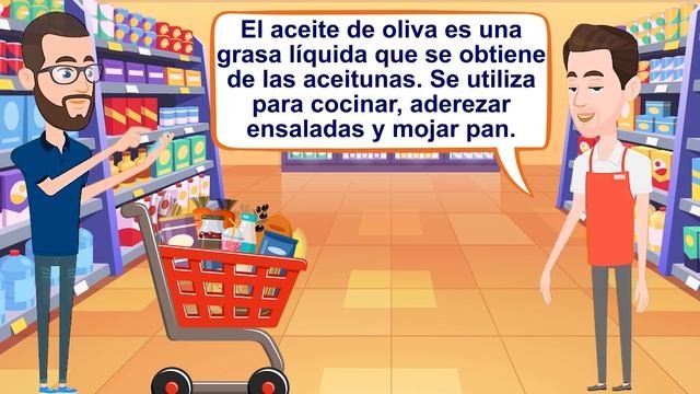 APRENDE ESPAÑOL: En El Supermercado | Conversaciones Para Aprender Español - LEARN SPANISH