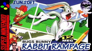 Bugs Bunny Rabbit Rampage прохождение | Игра (SNES, 16 bit) Стрим