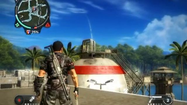 Just Cause 2: How to get chaos easily смотреть онлайн