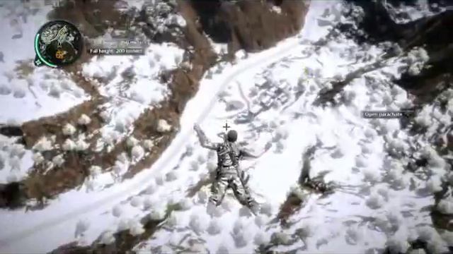 Just Cause 2 Tallest Mountain Base Jump смотреть онлайн