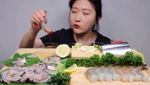 해산물 리얼사운드 먹방 모음집~!! Raw Seafood Compilation ASMR MUKBANG EATING SOUNDS