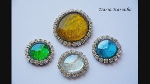 DIY Серединки для украшений и канзаши на скорую руку. Мастер класс