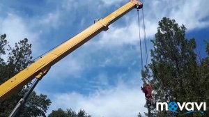 Автокран кс 3575а Зил 133гя в действие