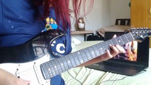 demolition lovers - my chemical romance (lead guitar cover with tabs)