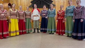 Дальневосточный молодежный народный хор ХГИК «Ой, да канареечка», романс Ставропольского края.