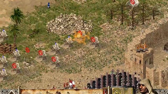 #26 Stronghold Crusader/крепость крестоносца коготь коршуна,прохождение на русском языке смотреть онлайн