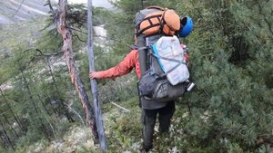 Левая Мама 2022 (пешеводный поход, Верхнеангарский хребет, р. Левая Мама), длинный вариант, часть 1