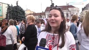 Буковина- встречает детей АТО в Черновцах- День Вышиванки