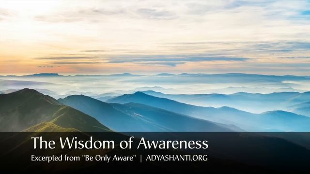 Adyashanti - The Wisdom of Awareness