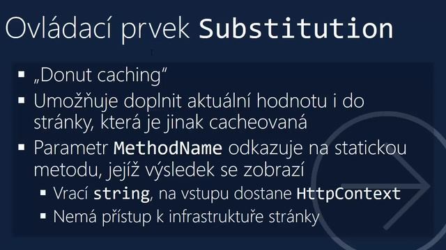 Serverové cacheování v ASP.NET смотреть онлайн