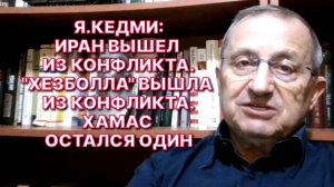 Я.КЕДМИ: Цель Турции – сохранить ХАМАС, поскольку для них это родственная организация