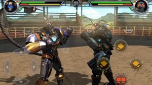 REAL STEEL SCORPION VS Asura New Robots CHRISTMAS UPDATE (Живая сталь)