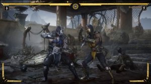 MK 11.Scorpion VS Sub- Zero.