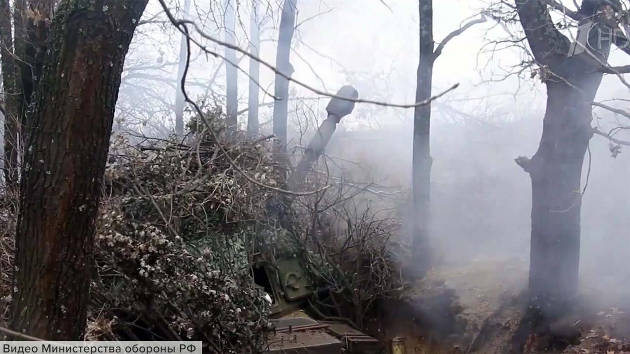 В зоне спецоперации российские военные разгромили вражеский опорный пункт