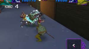 Teenage Mutant Ninja Turtles 2003 Черепашки Ниндзя не большое прохождение два игрока Я и Катя