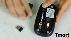 10.36 7700 2.4G Wireless Optical Mouse Black-C00435