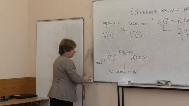 Успенская И. А. - Химическая термодинамика и кинетика - Константы равновесия изотермических реакций