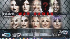 WWE:SURVIVOR SERIES:WARGAMES 2024.WOMEN S.5х5.