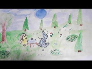 Синий крокодил