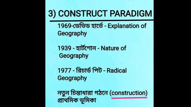 Paradigm in Geography । Types of Paradigm । Attributes of Paradigm । смотреть онлайн