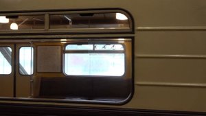 Ретропоезд Сокольники на станции Прокшино