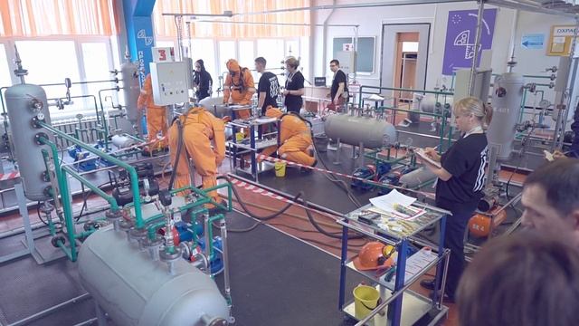 Компетенция "Аппаратчик химических производств". Региональный этап чемпионата "Профессионалы" - 202