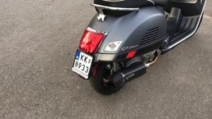 Vespa GTS 300 Super Sport 2018 Scorpion Exhaust