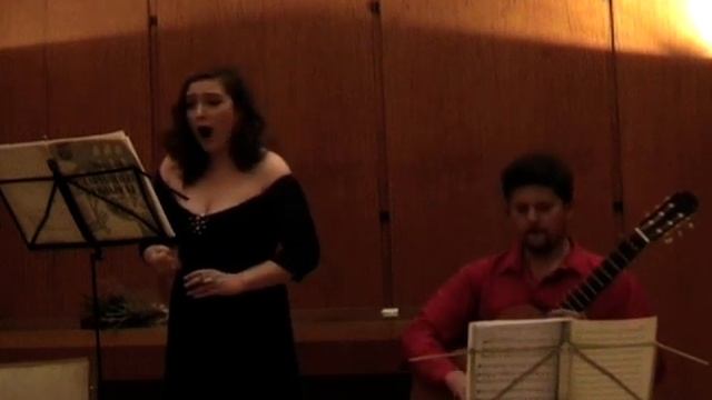 Susanna Poretsky, mezzo-soprano ⦁ Aleksey Belousov, guitar. "Coach, don't drive horses" смотреть онлайн