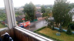 Пожарные едут на вызов