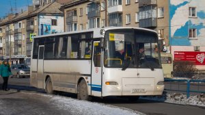 Автобус ПАЗ-4230-01 (КАвЗ)(Т 062 ОА 22). Покатушки по Новоалтайску.